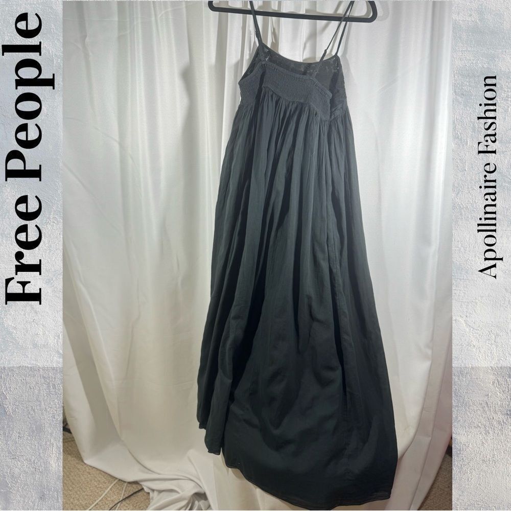 Free People Black Maxi Dress